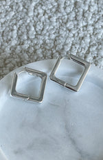 Eddie Earrings Silver