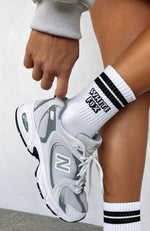 New Trend Socks White/Black