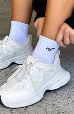 Foolish Game Socks White/Black