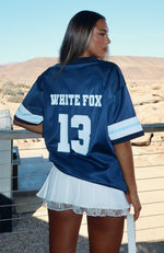 Friday Night Lights Oversized Jersey Navy