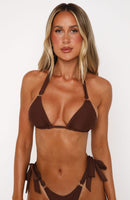 Bianca Bikini Top Chocolate