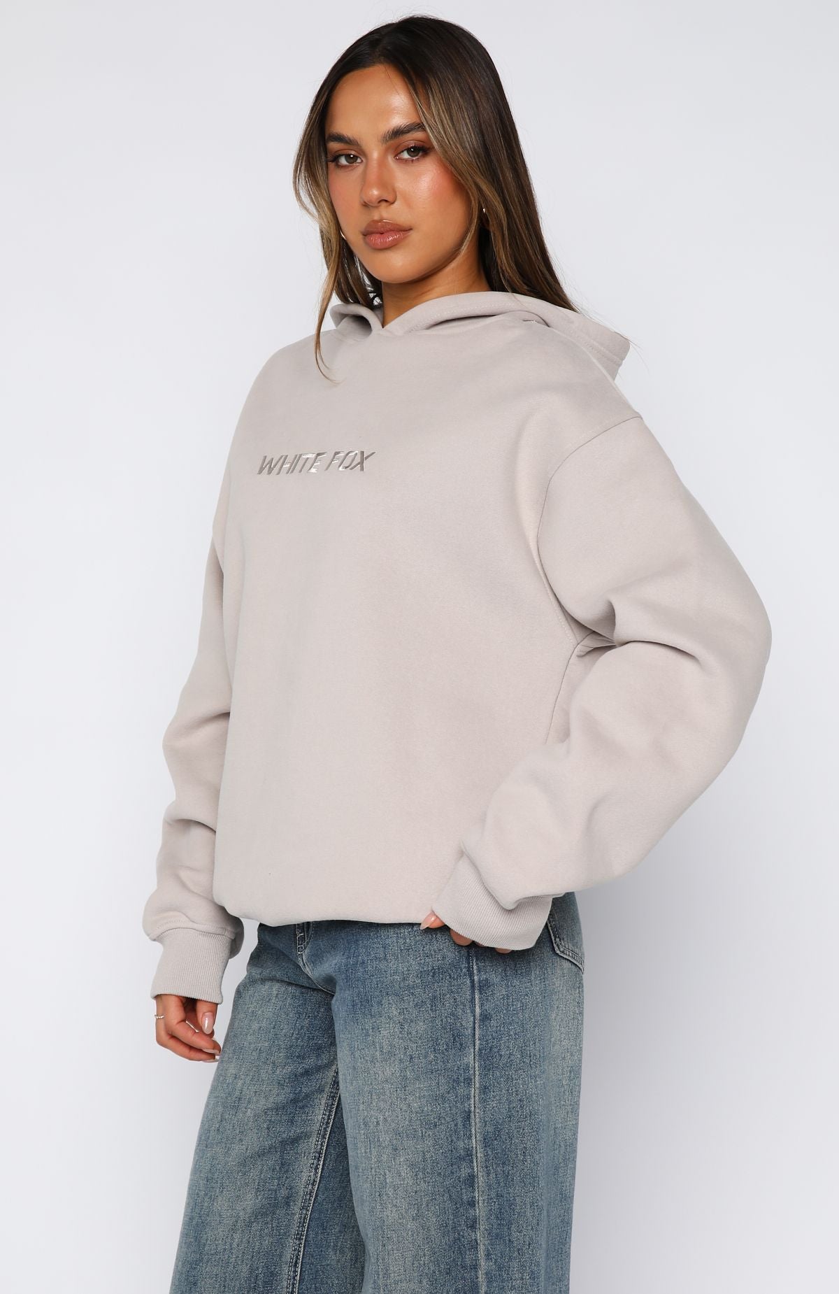 Stand With You Long Sleeve Oversized Tee Moon
