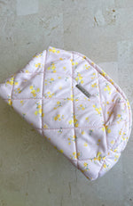 Getting Ready Cosmetic Bag Yellow Bloom