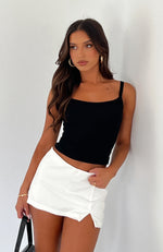 Give It A Go Mini Skort White