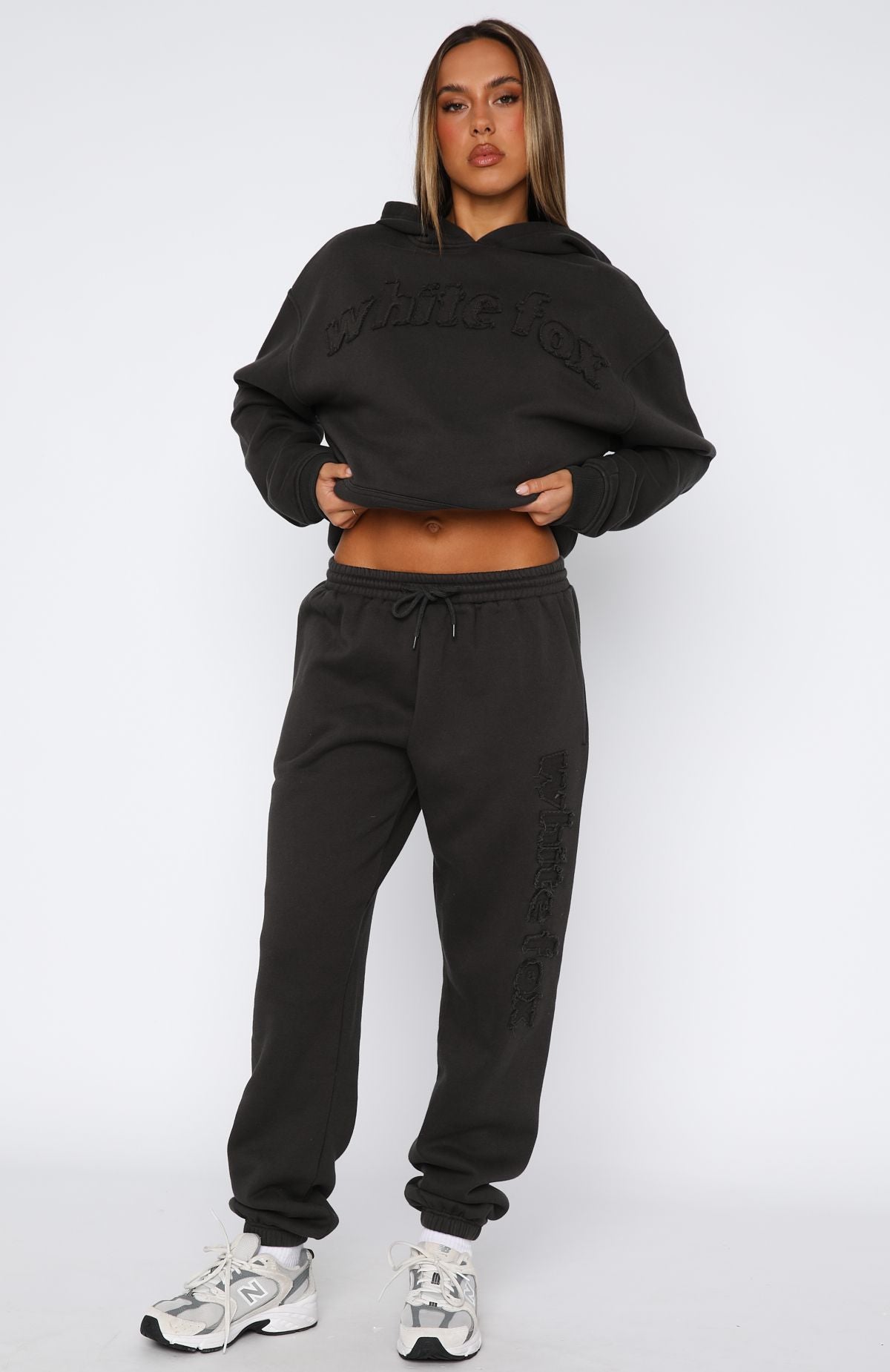 From The Archives Lexi Sweatpants Charcoal | White Fox Boutique US