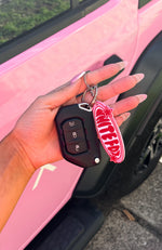 Hiding The Light Keychain Pink/Red