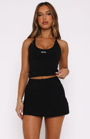 Get Going Mini Skort Black