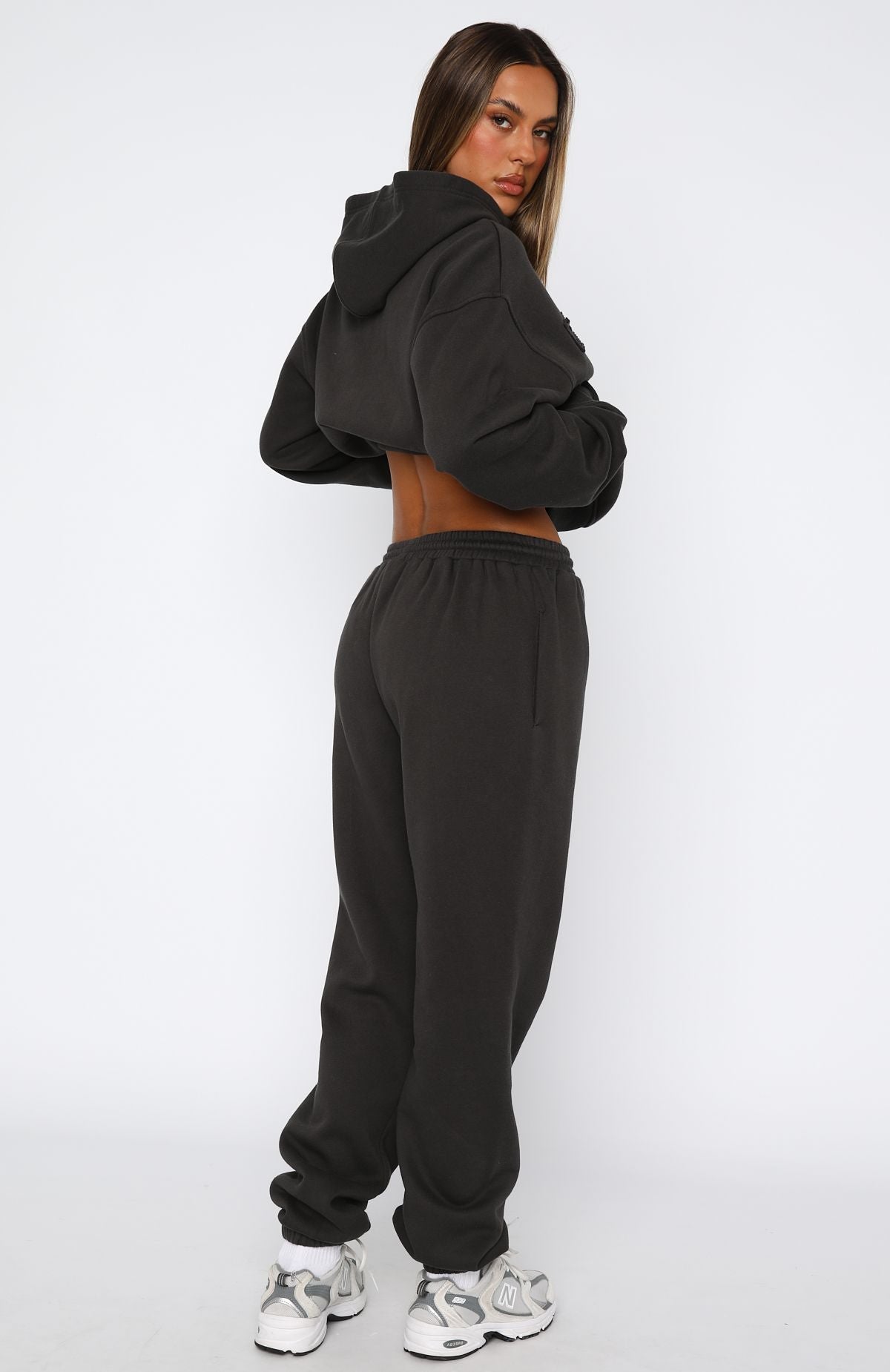 From The Archives Lexi Sweatpants Charcoal | White Fox Boutique US