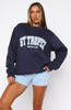 Decade Classics All Time Oversized Sweater Navy