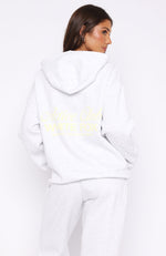 Active Club Oversized Hoodie Grey Marle