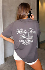 13th Avenue Oversized Tee Volcanic