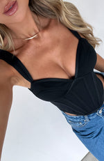 Go Your Own Way Bustier Black