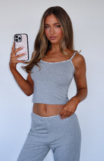 Cuddle Me Pyjama Tank Grey