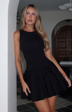 Bring Them To Me Mini Dress Black