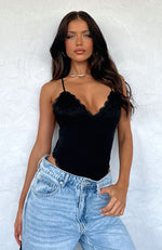 Lonely No More Bodysuit Black