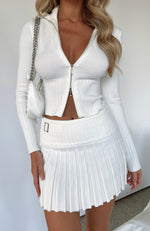 Never Change Mini Skirt Off White