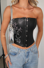Whole Vibe Bustier Black