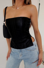 Only You Bustier Black