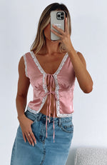 Keep Doing You Crop Pink