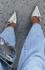 End Game Heels Silver