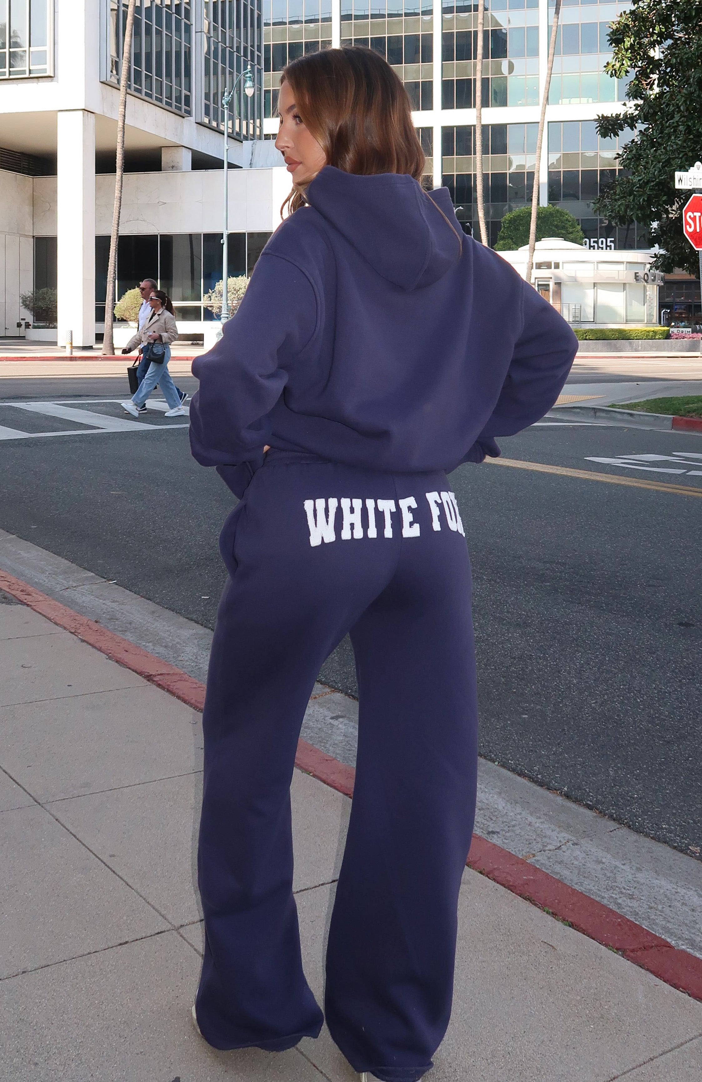 パンツ KOWGA FLARE SWEAT PANTS (NAVY) KOWGA FLARE SWEAT PANTS (NAVY)