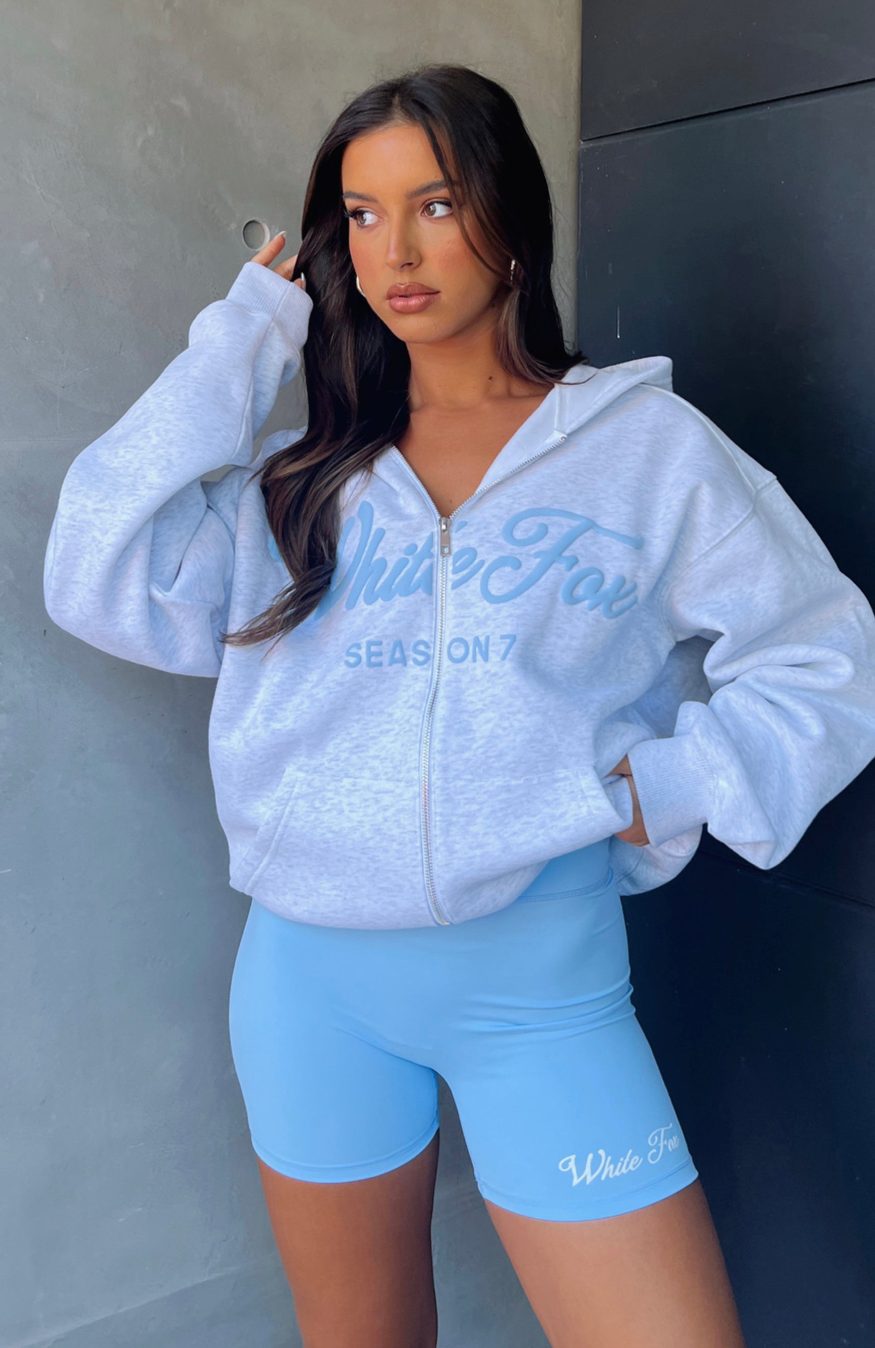 Season 7 Zip Front Hoodie Dawn | White Fox Boutique US