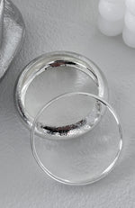 Cinda Bracelet Set Silver