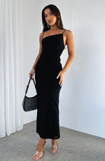In Style Maxi Dress Black