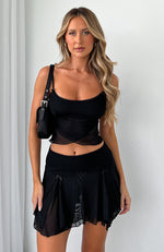Express Your Style Mini Skirt Black