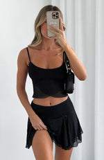 Express Your Style Mini Skirt Black