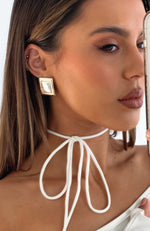 Ivy Earrings Silver/Gold