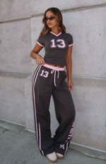 Trying Too Hard Track Pants Volcanic