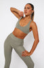 Energize Me Sports Bra Olive