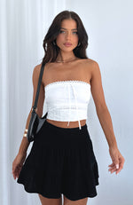 Time To Go Mini Skirt Black