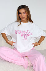 Protecting What's Mine Oversized Tee White