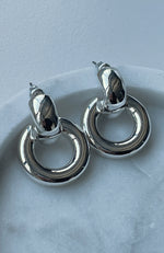 Jade Earrings Silver