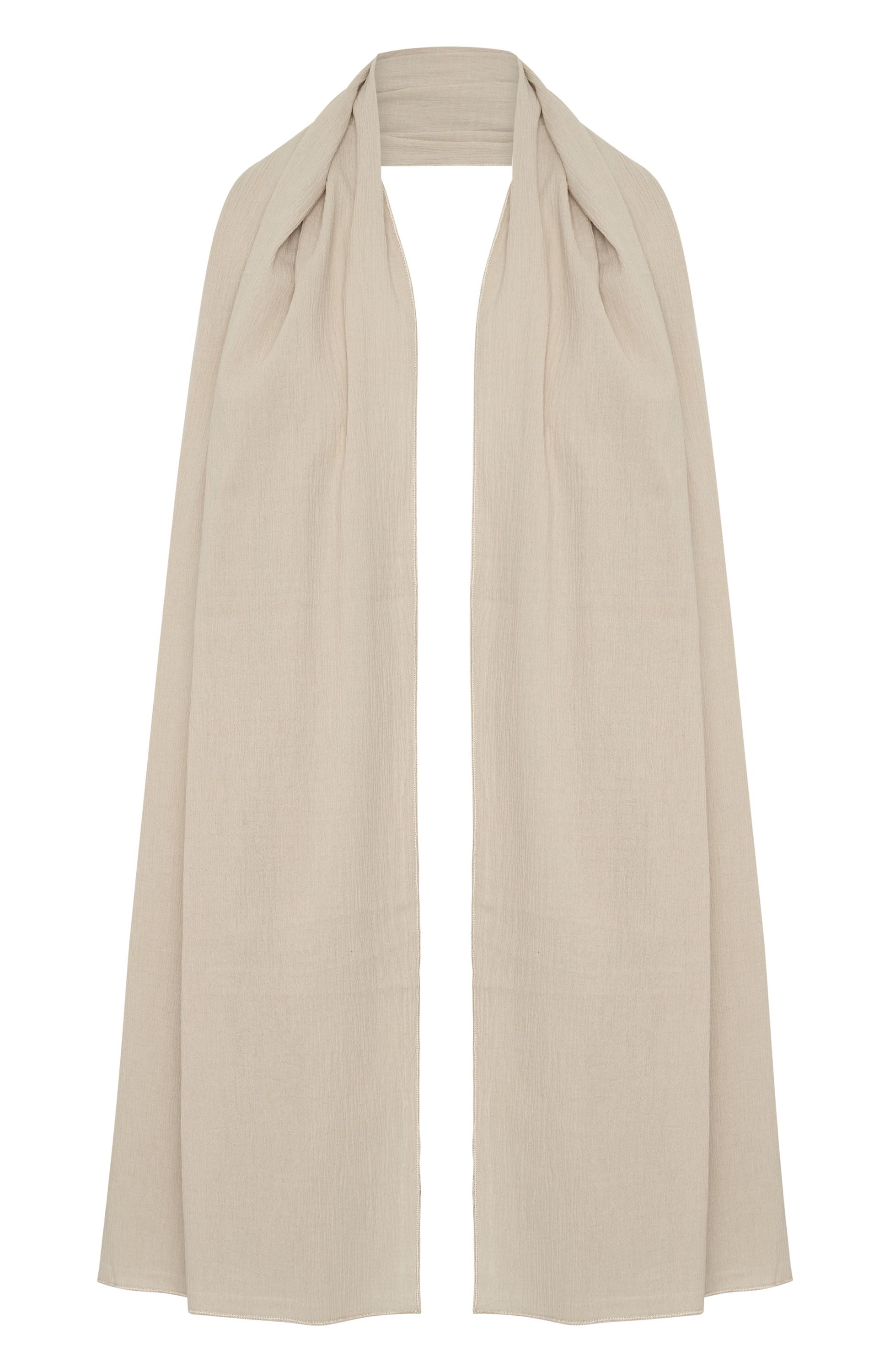 Coming Up Scarf Oat | White Fox Boutique US