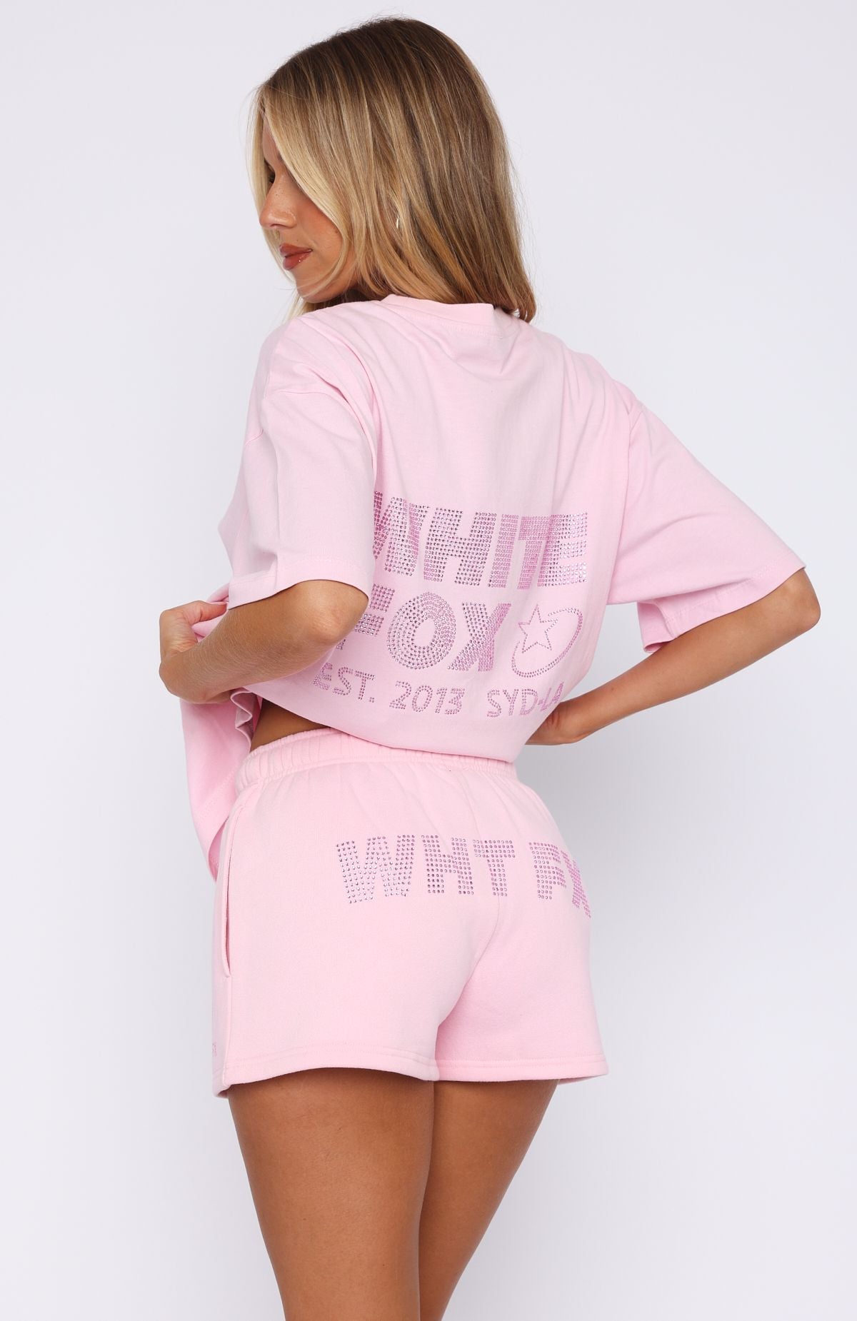 Always Shining Lounge Shorts Posy | White Fox Boutique US