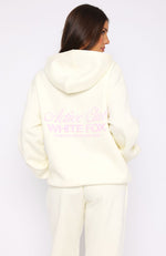 Active Club Oversized Hoodie Off White