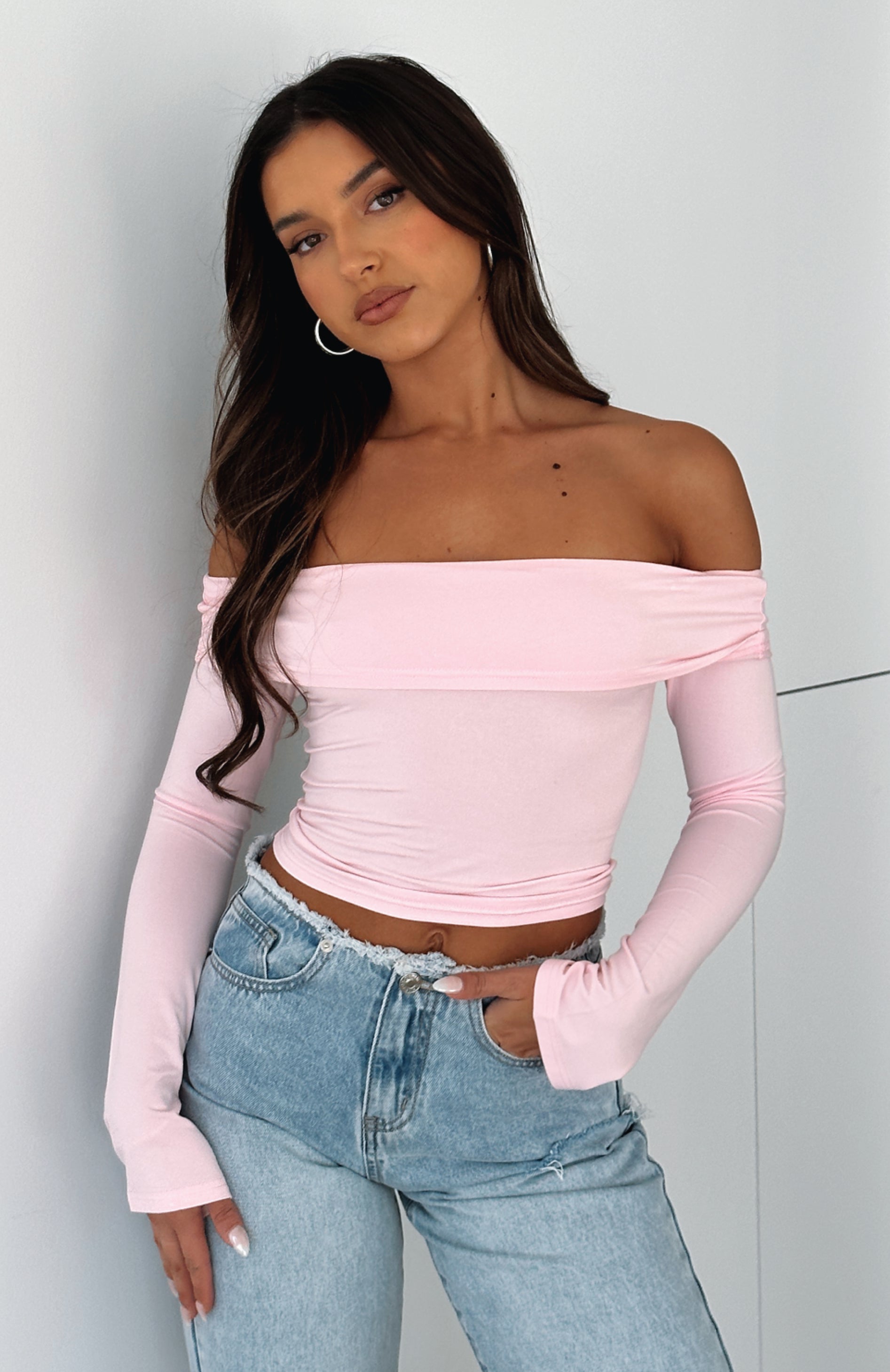 見逃し厳禁！おトクな Keep Saying Sorry Long Sleeve Top Baby Pink | White Fox Boutique US トップス