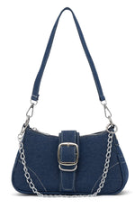 Kinsley Shoulder Bag Blue Denim