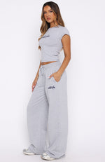 The Original Track Pants Grey Marle | White Fox Boutique US
