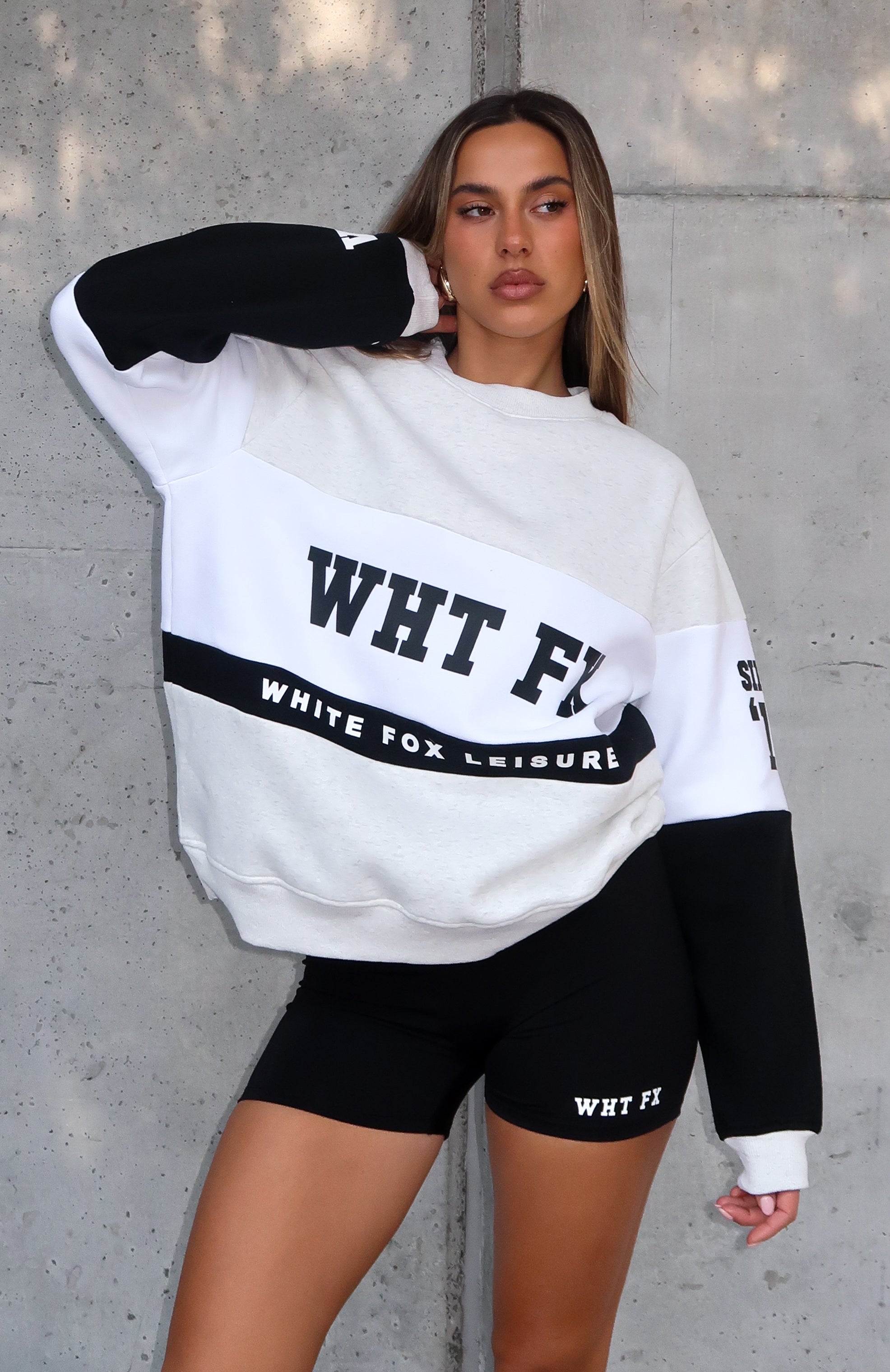 Latest And Greatest Bike Shorts Black | White Fox Boutique US