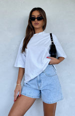 Let It Out Oversized Tee White