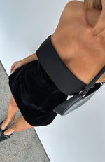 Let Loose Strapless Mini Dress Black Let Loose Strapless Mini Dress Black