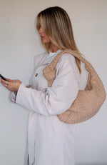 Lexi Shoulder Bag Sand Suede