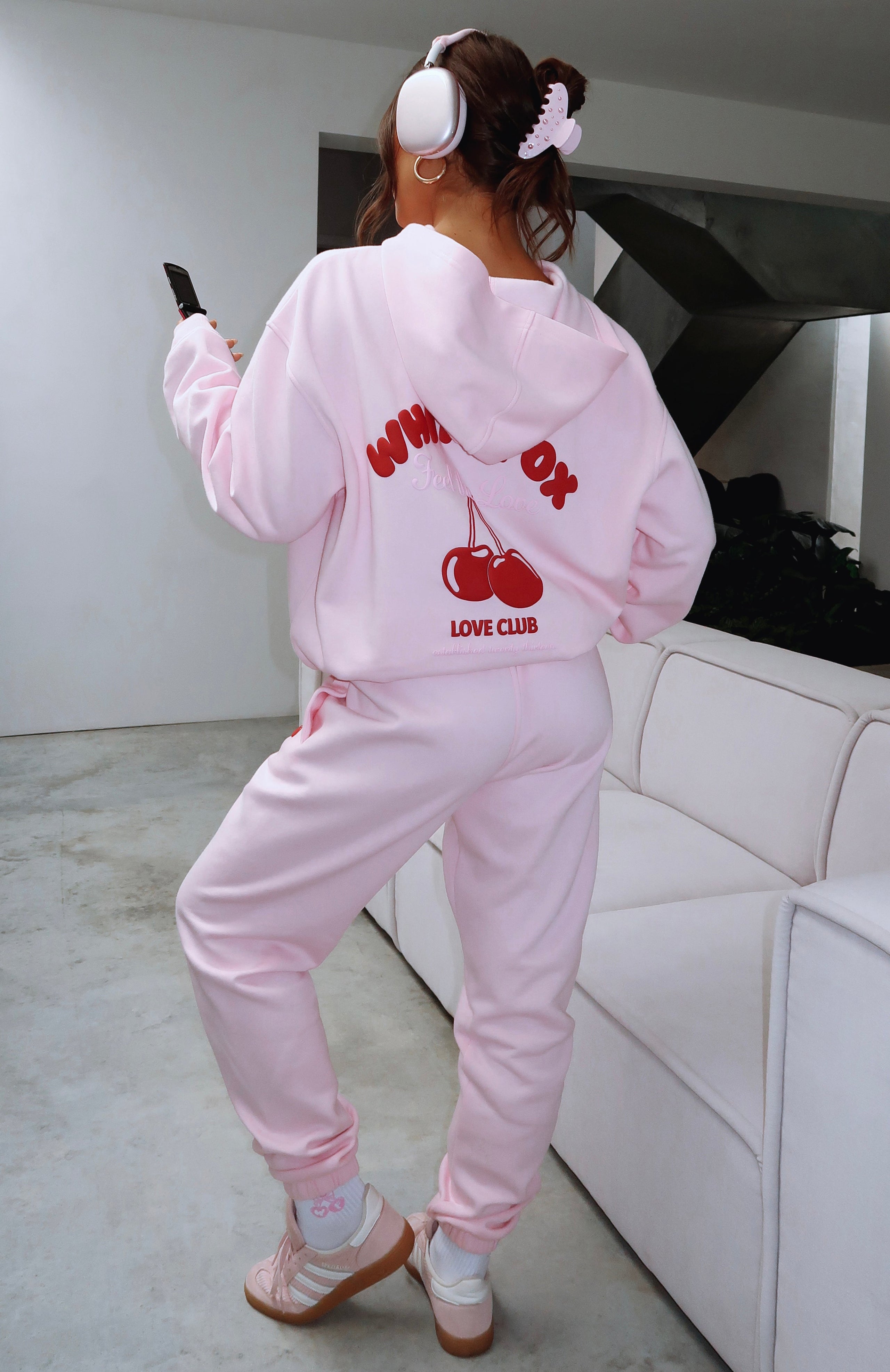 Love Me Tender Sweatpants Pink | White Fox Boutique US
