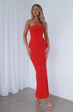 Love You For Life Maxi Dress Red