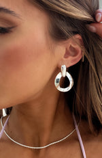 Luna Earrings Silver