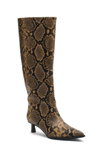 Juliette Knee High Boots Snake